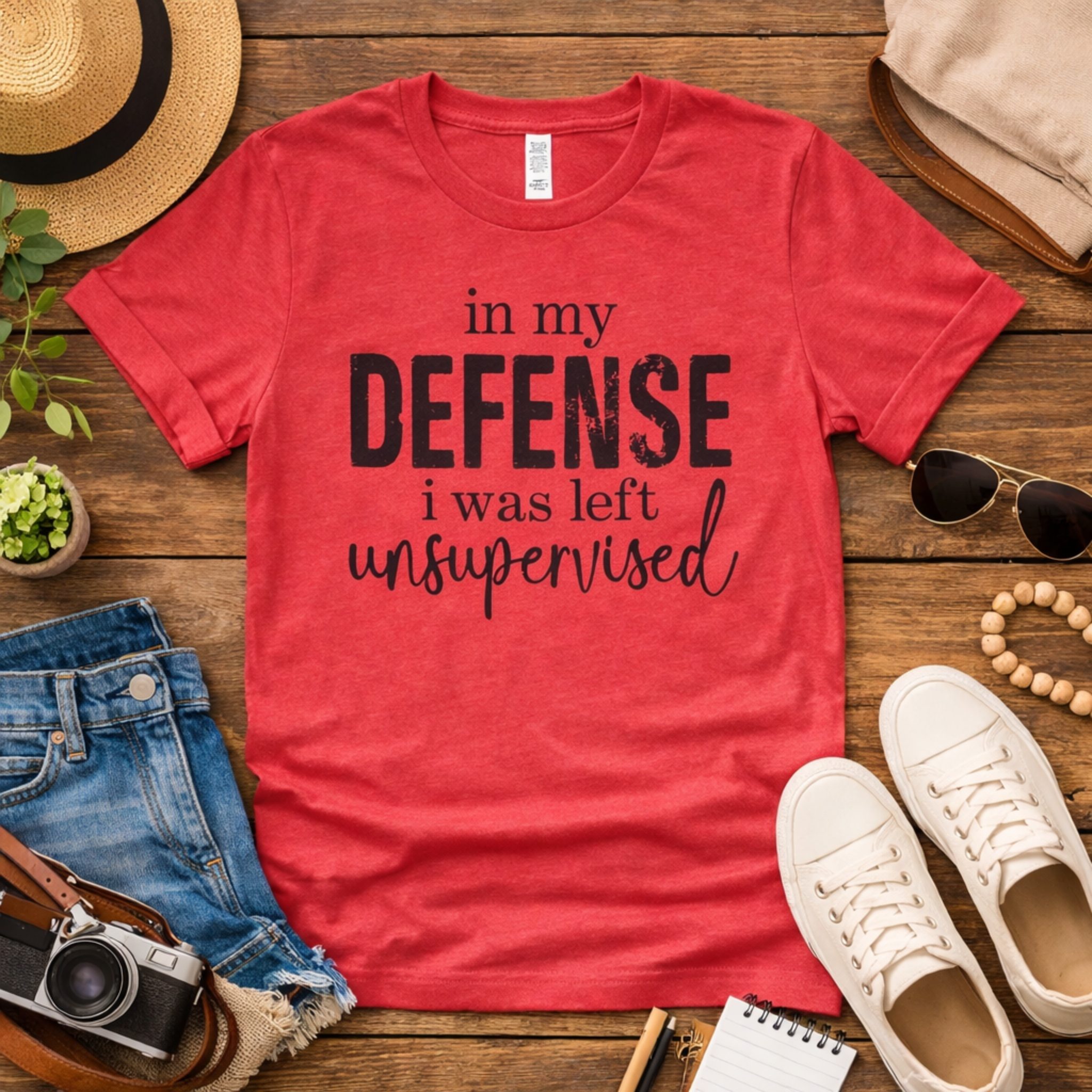 In My Defense I was Left Unsupervised