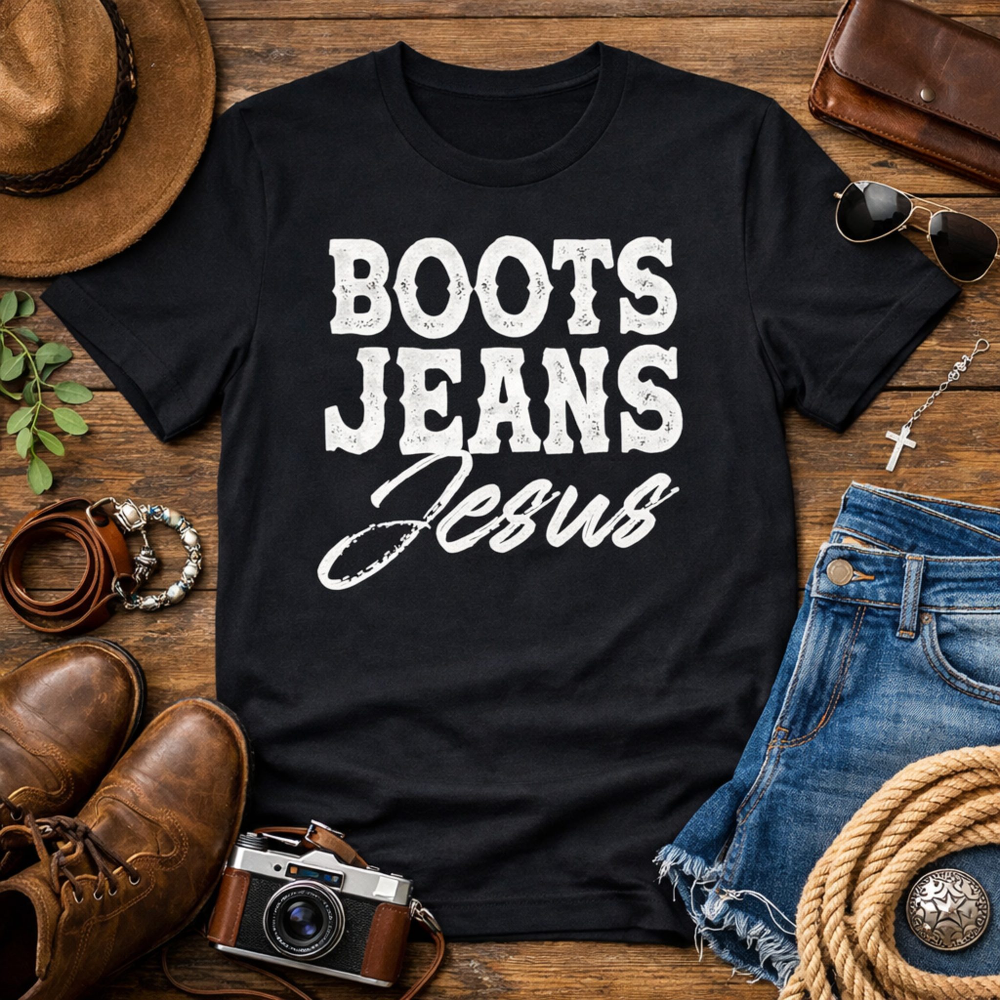 Boots Jeans Jesus