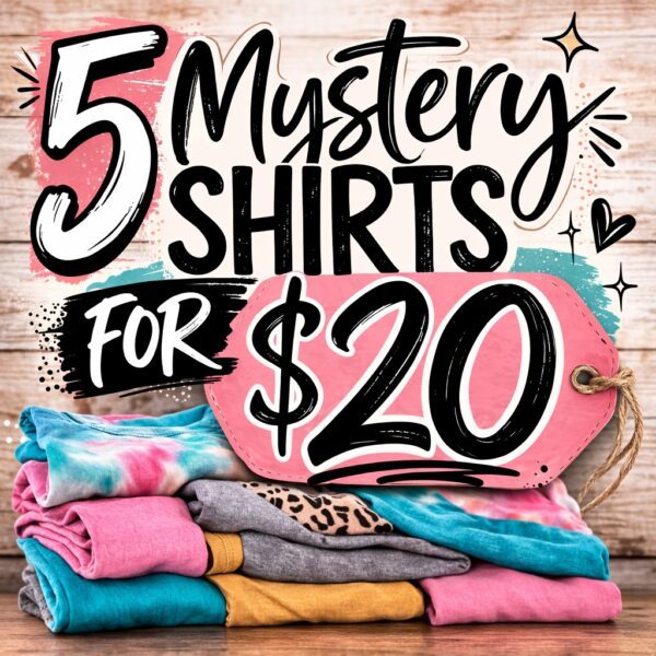 5 Mystery Shirts for $20