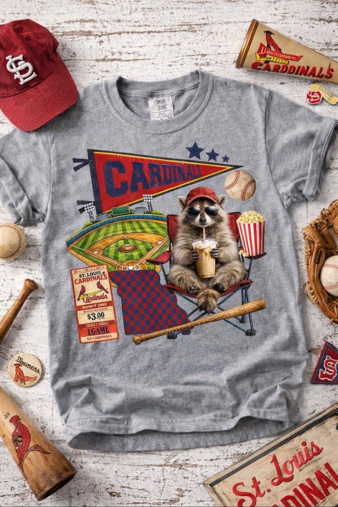 Cardinals / Raccoon