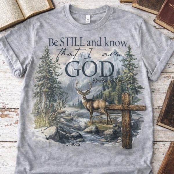 Be still and know that I am God