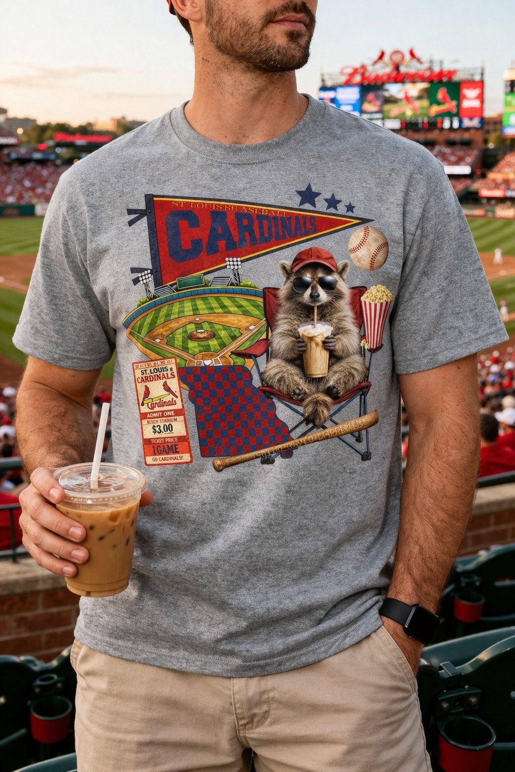 Cardinals / Raccoon - Image 2