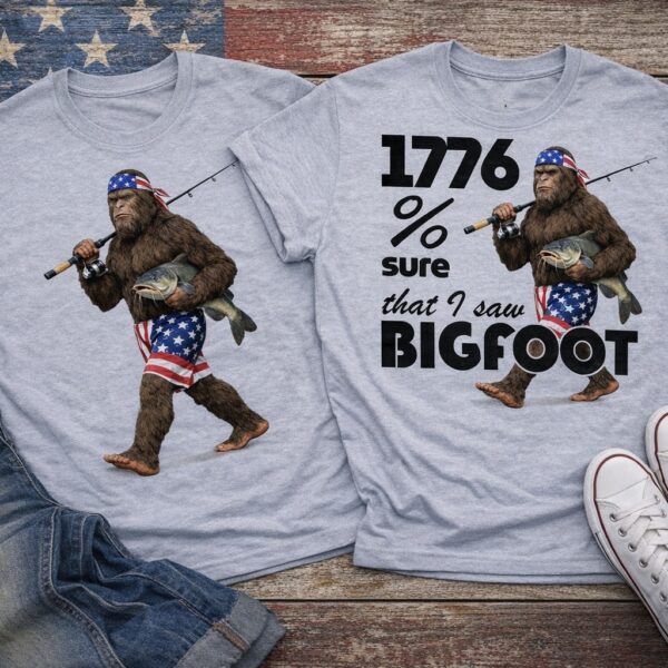 Bigfoot Fishing