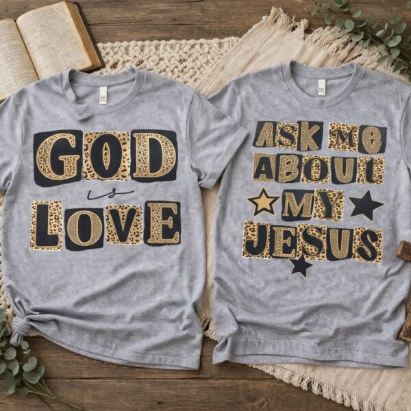 Cheetah Print Christian Shirts