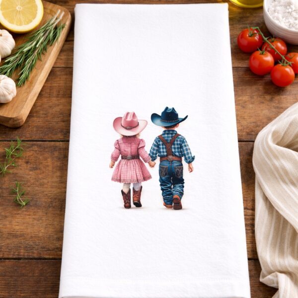 Holding Hands Tea/Hand Towel