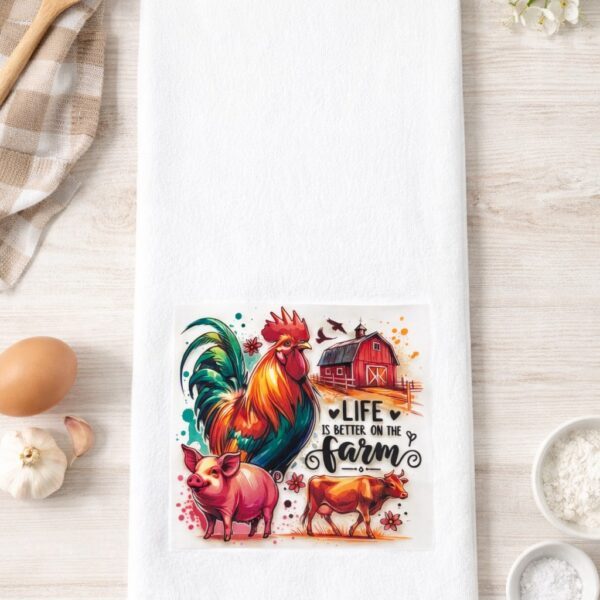 Life is Better on the Farm Tea/Hand Towel