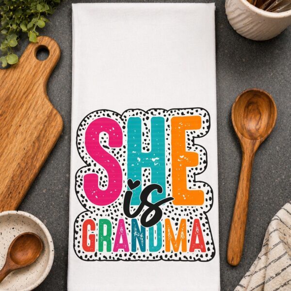 She is Grandma Tea/Hand Towel
