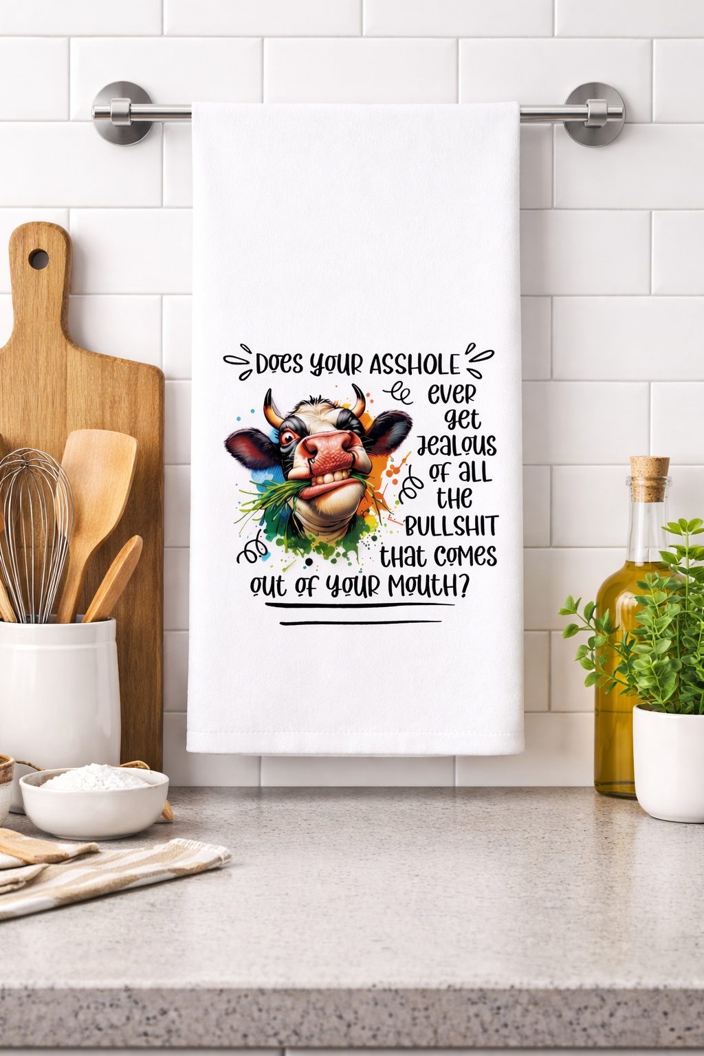 Does your *** get Jealous? Tea/Hand Towel