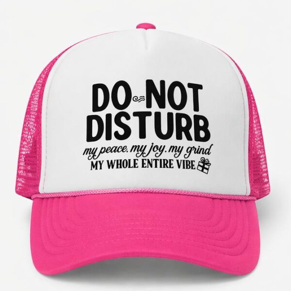 Do not disturb...