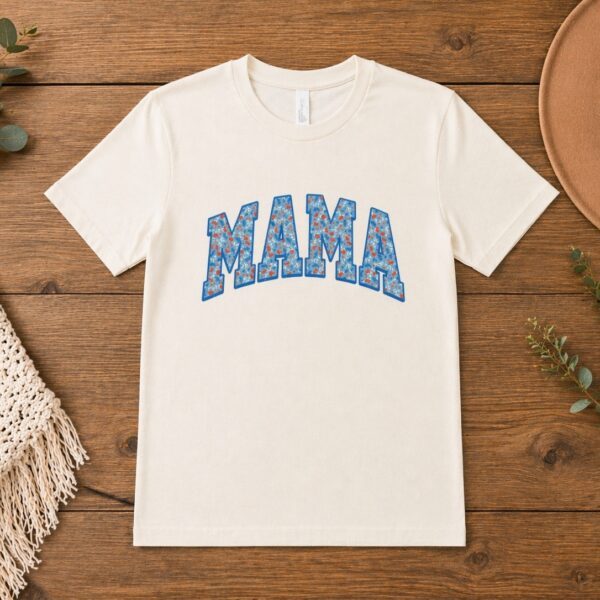 Mama - Blue Floral