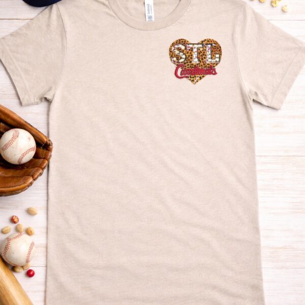 STL Cardinals Heart