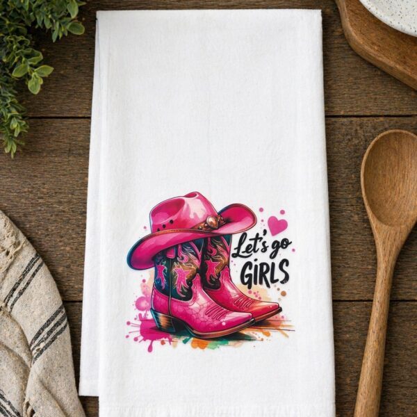 Let's Go Girls Tea/Hand Towel