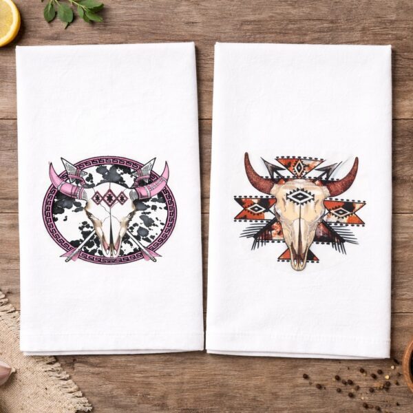 Skull - Western Style Tea/Hand Towel