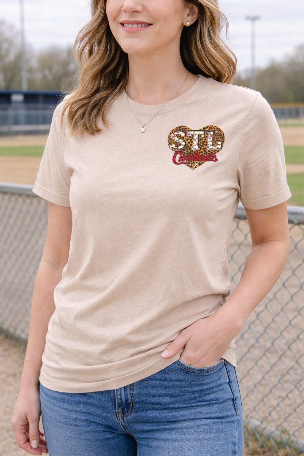 STL Cardinals Heart - Image 2