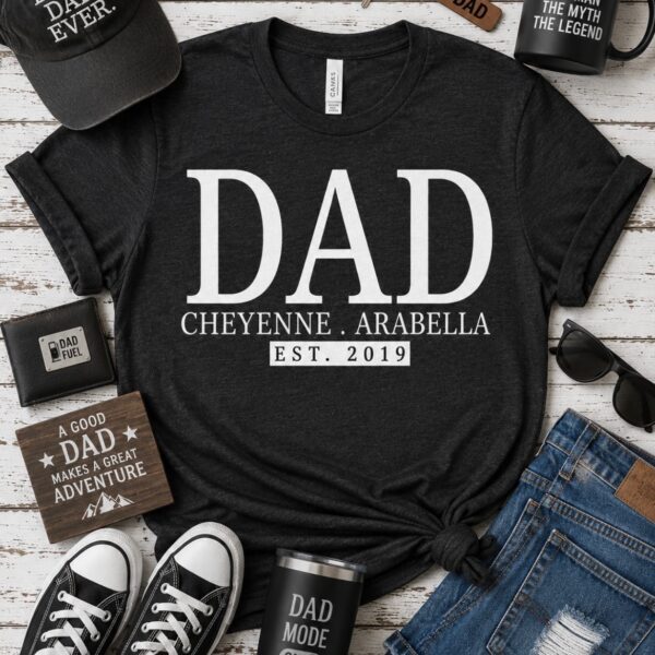 Dad Est. Customizable