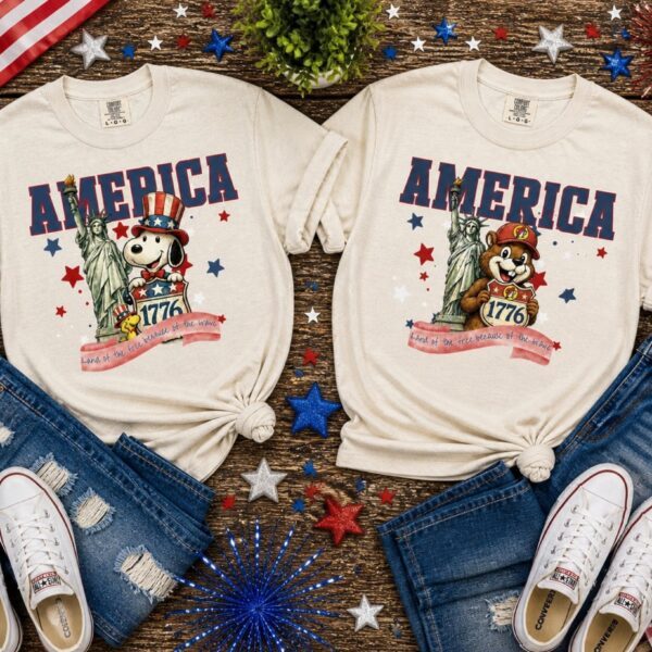 America w/ Mascot