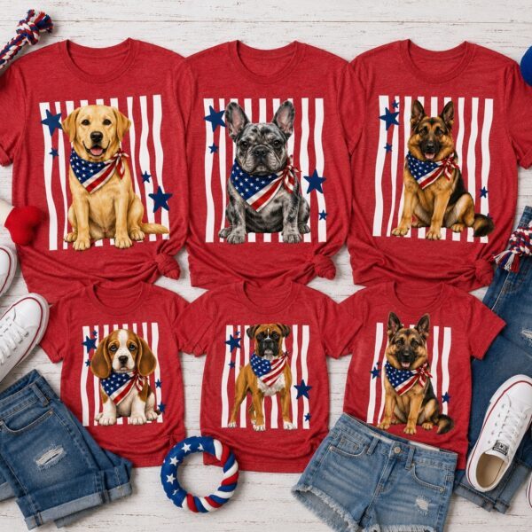 Patriotic Dogs