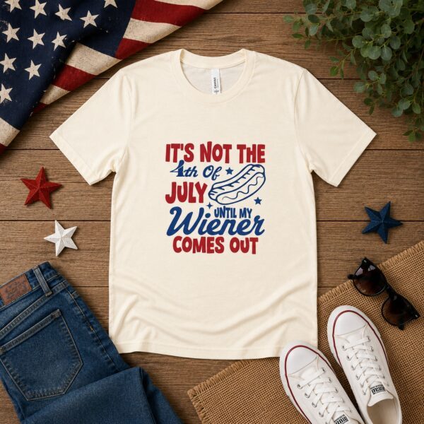 It's not the 4th of July until my wiener comes out