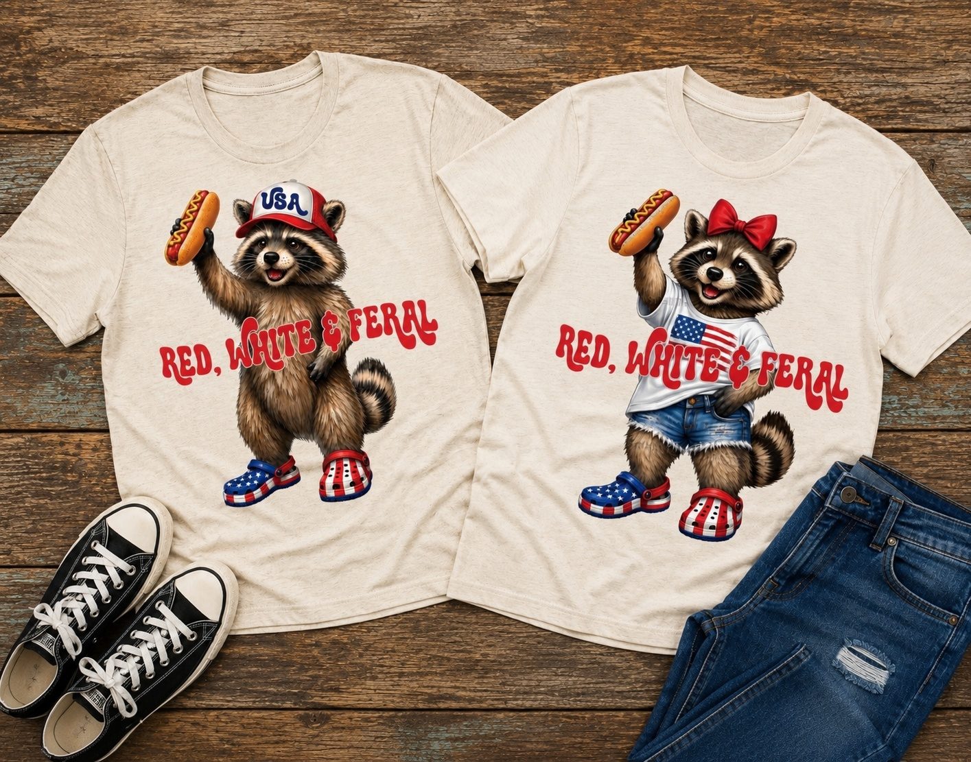 Red, White, & Feral