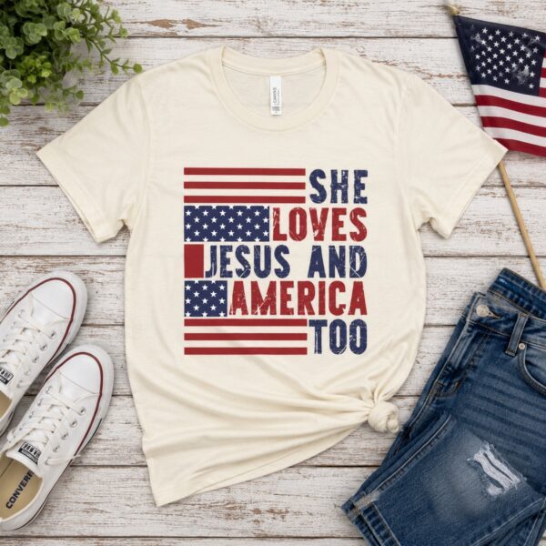 She Loves Jesus and America Too
