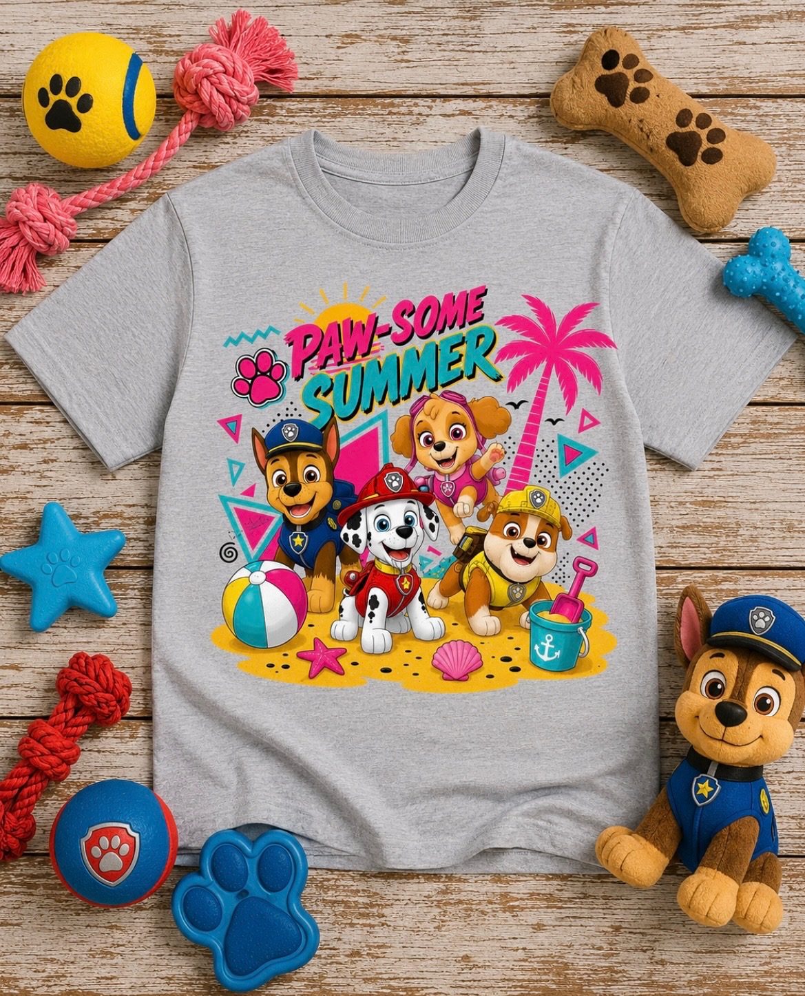 Paw Patrol Beach Theme