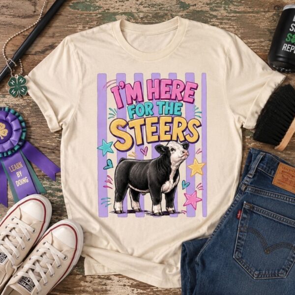 I'm here for the steers
